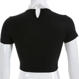 Peter Pan Collar Crop Top