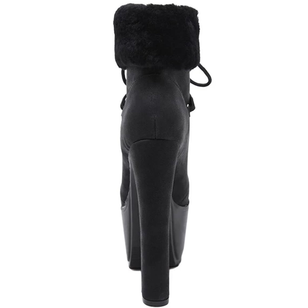 High Heels Punk Shoes Boot