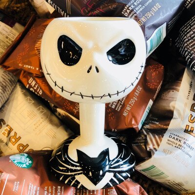Skull Skeleton Head Ghost Mug
