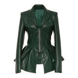 Jacket Black Faux Leather