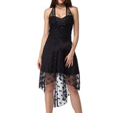 Sexy Dress Mesh Polka Dot Elegant