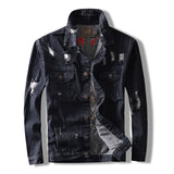 Men Jacket Black Color Skull
