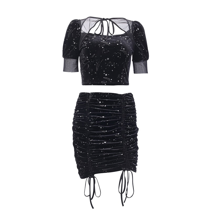 Sexy Mesh Bandage Bodycon