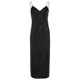 Gothic Black Long Dress