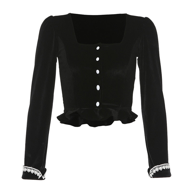 Vintage T-shirts Bodycon Crop Top