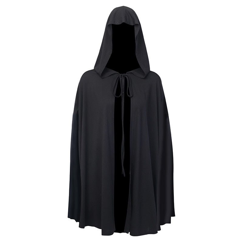 Warm Black Cloak Women Gothic