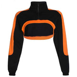 Gothic Hoodies Zipper Hip Hop