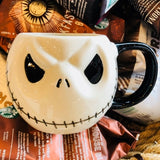 Skull Skeleton Head Ghost Mug