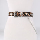 Waist Belt Rock Black Chain