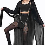 Mini Skirt Sexy Crop Top Two Pieces Sets