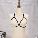 Garter Belt Rave Pastel Gothic Cage Bra