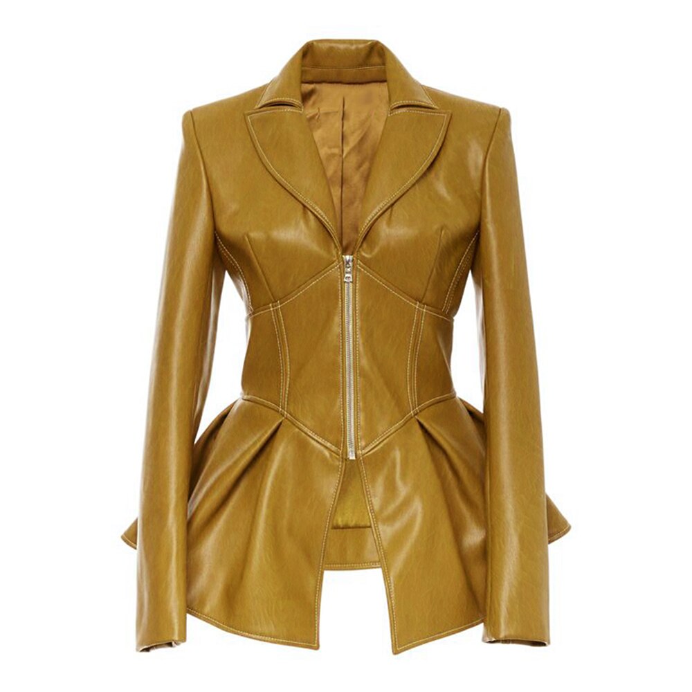Jacket Black Faux Leather