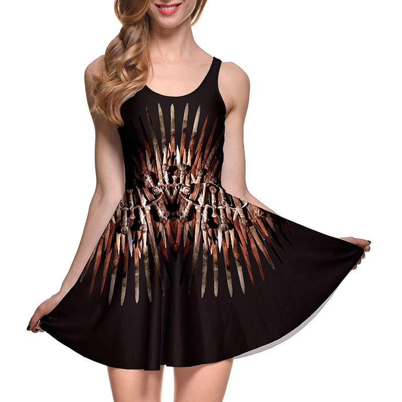 Skull Jake 3D Prints Dress
