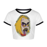 Simple Graphic Top Tees