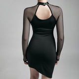 Sexy Mesh Bodycon Women Dress