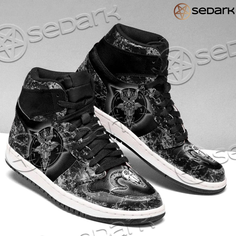Satanic G Jordan Sneakers BW