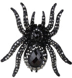 Spider Stretch Ring Scarf Clasp Halloween Party