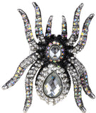 Spider Stretch Ring Scarf Clasp Halloween Party