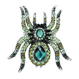 Spider Stretch Ring Scarf Clasp Halloween Party