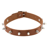 Spike Rivet Choker For Women