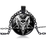 Skull Head Pendant Necklace