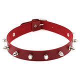 Spike Rivet Choker For Women