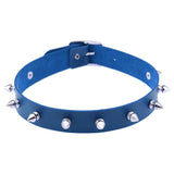 Spike Rivet Choker For Women