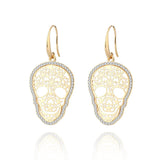 Hollow Skull Earrings Jewelry