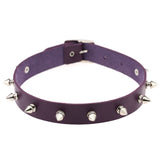 Spike Rivet Choker For Women