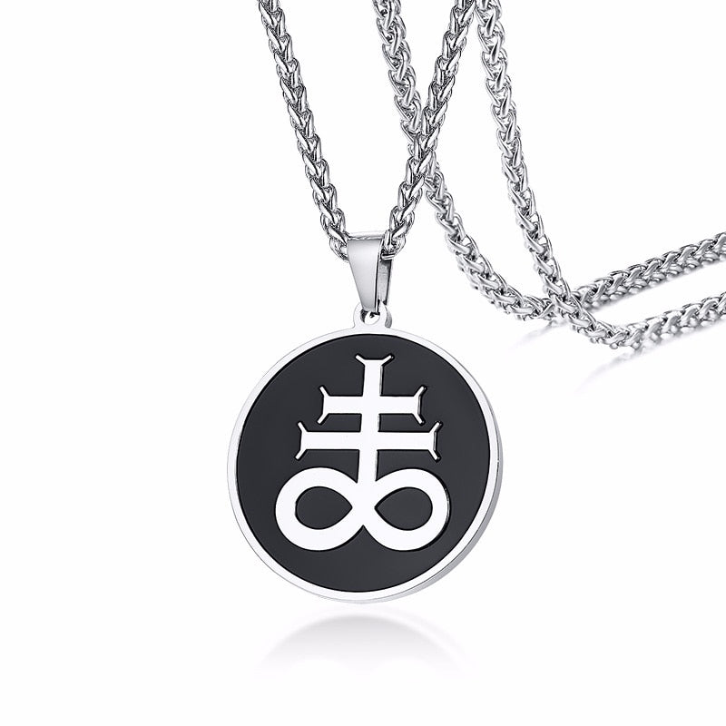 CROSS OF SATAN MEN JEWELRY