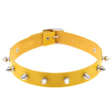 Spike Rivet Choker For Women