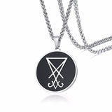 CROSS OF SATAN MEN JEWELRY