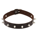 Spike Rivet Choker For Women