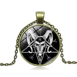 Skull Head Pendant Necklace