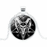 Skull Head Pendant Necklace