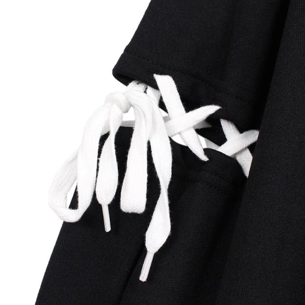 Hoodies Gothic Punk Velvet Hooded