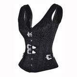 Gothic Sexy Black Corset Steampunk