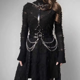 Gothic Circles Chain Waist Belt