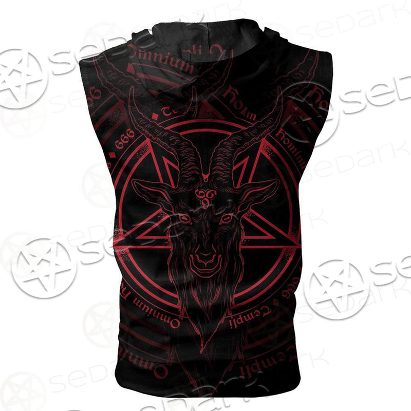LATIN INSCRIPTION TRANSLATION Zip Sleeveless Hoodie