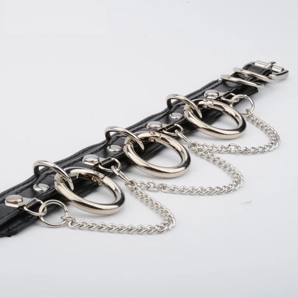 Gothic Silver Color Choker