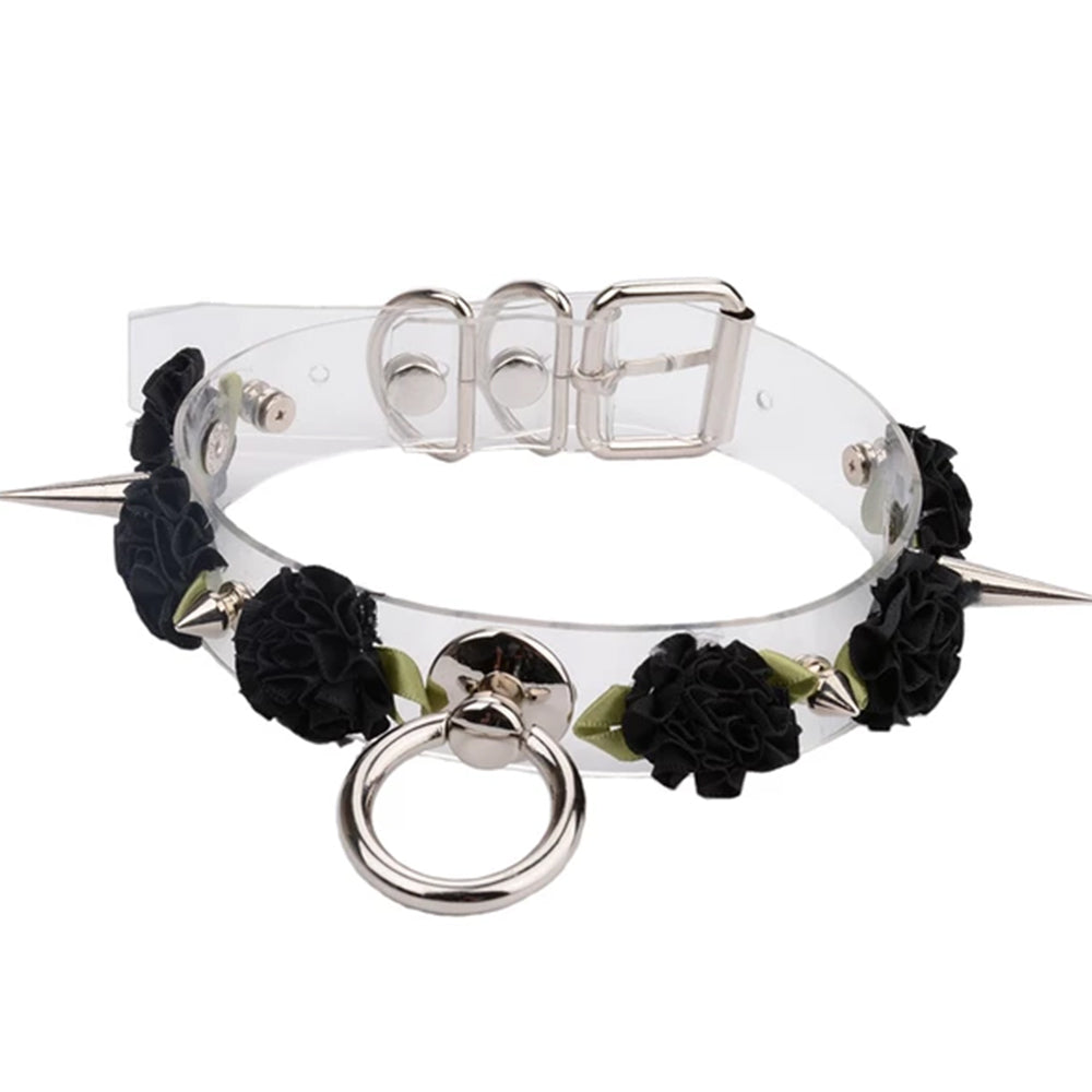 Spiked Collar Choker For Women