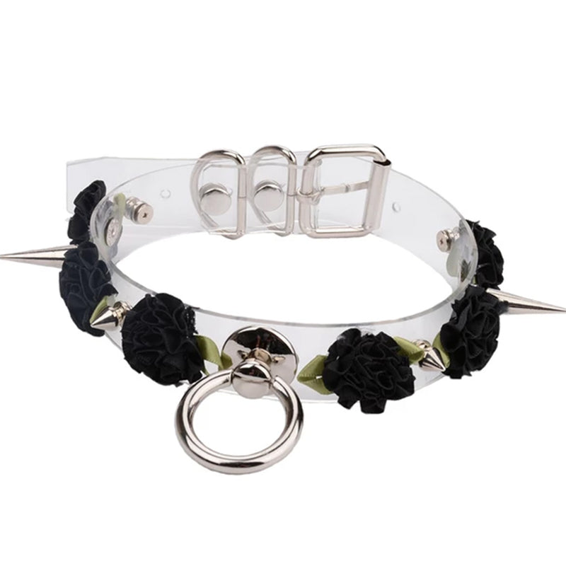 Spiked Collar Choker For Women