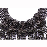 Necklace Skeleton Head Short Chain