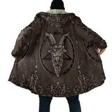 Vintage Goat Head Dream Cloak With Bag