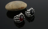 Punk Dragon Claw Crystal Ring