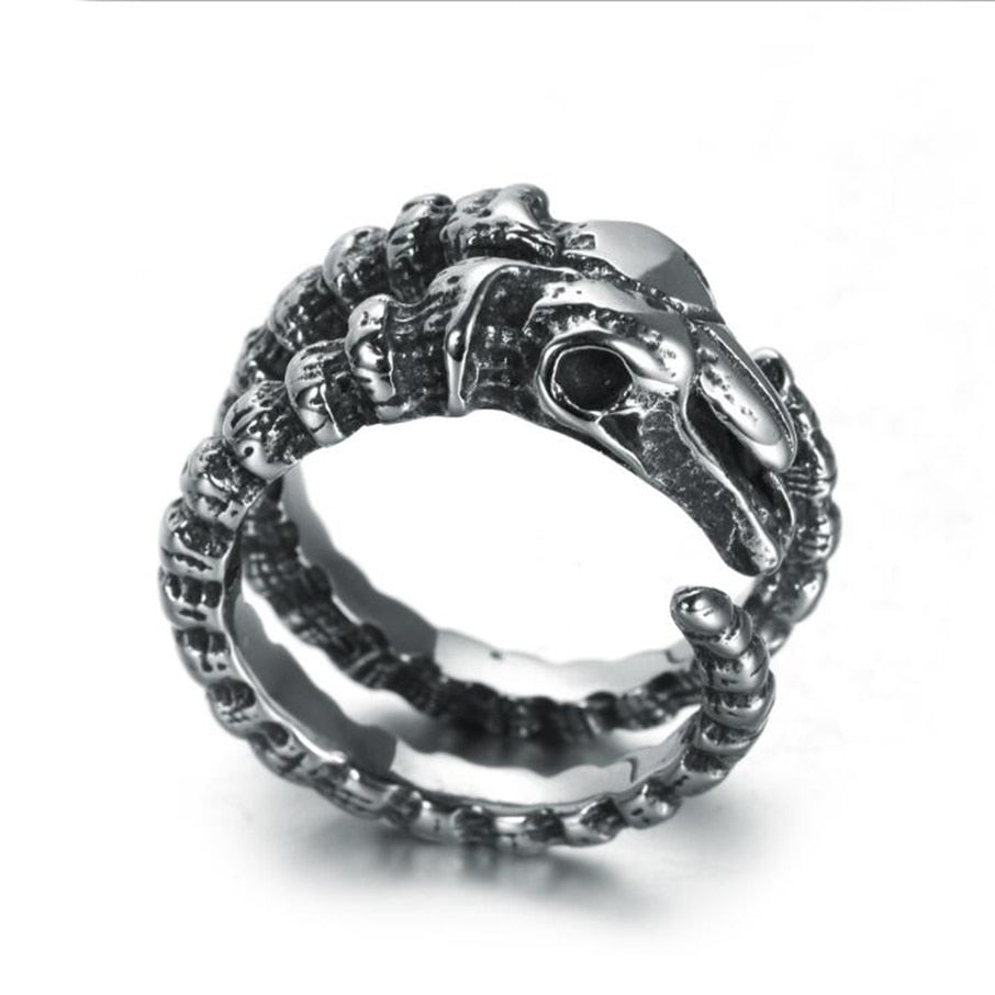 Stainless Steel Rings Goat Devil