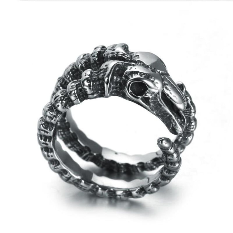 Stainless Steel Rings Goat Devil