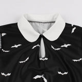 Gothic Party Mesh Patchwork Dress