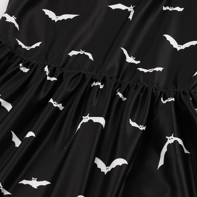 Gothic Party Mesh Patchwork Dress