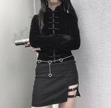 Long Sleeve Solid Lady Tops Casual T-shirts